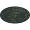 Ekena Millwork Biddix Ceiling Medallion (Fits Canopies up to 7 1/2"), 20 7/8"OD x 1 1/4"P, Painted Turtle Crackle CM20BXPTC - alternate 4